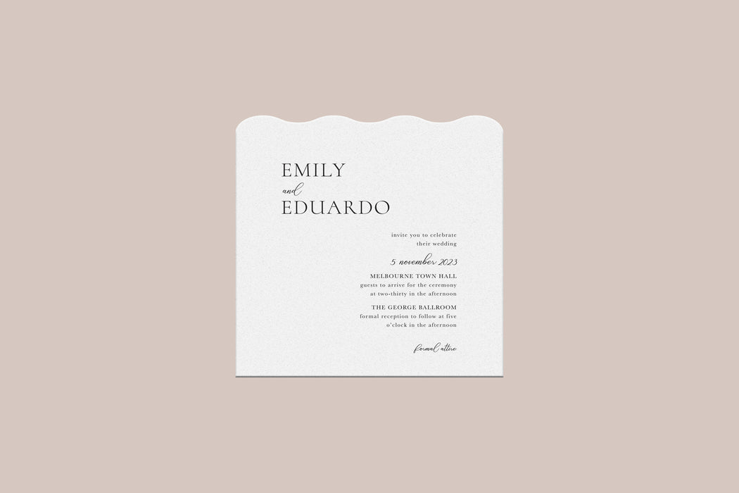 Eleanor Invitation & Envelope