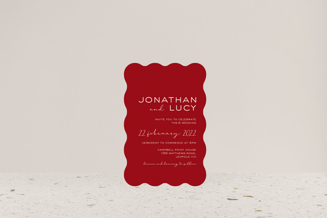 Winston Invitation Card