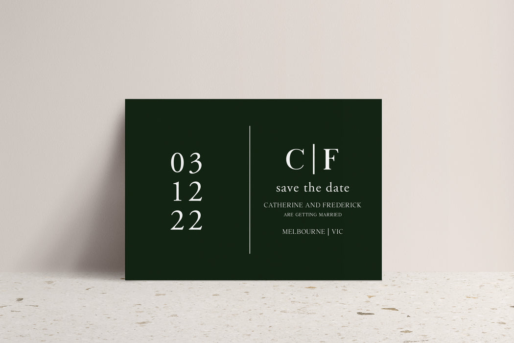 Montgomery Save The Date Card