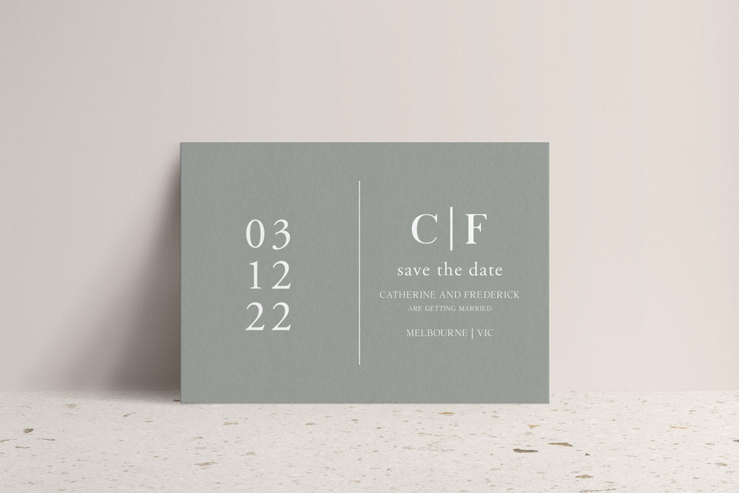 Montgomery Save The Date Card